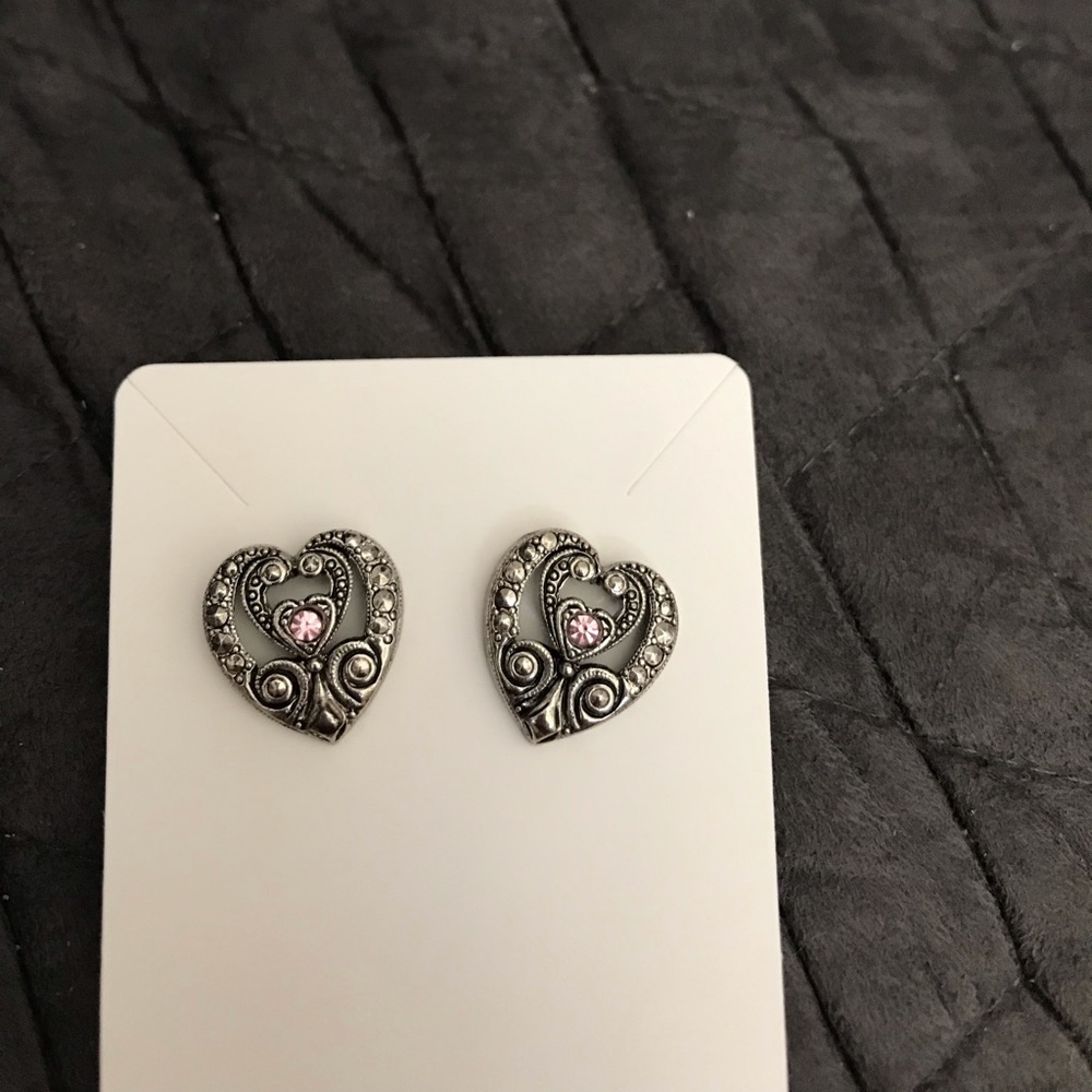 Heart shaped earrings